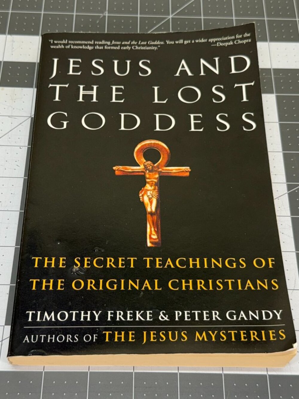 Jesus and the Lost Goddess Timothy Freke Gandy Gnostic Mystery Paperback Book
